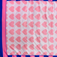 Thumbnail for Kids Praying Mat in a charming Pink and Blue Stripe Design