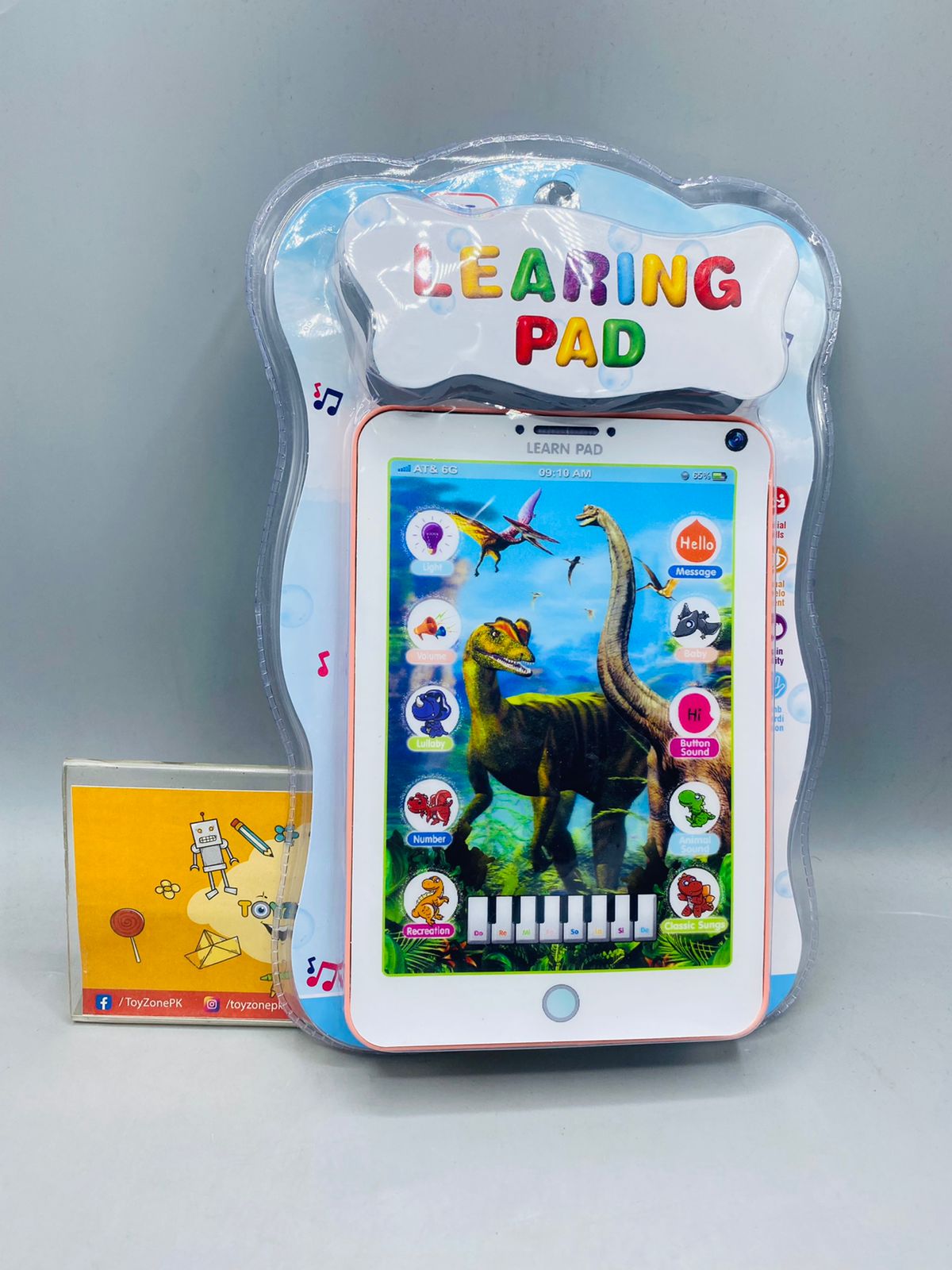 Smart & Interactive Learning Pad With Lights & Sound Toy