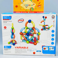 Thumbnail for Magnetic Building Blocks 56Pcs