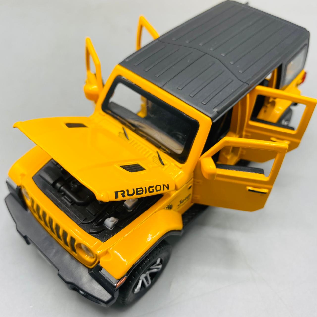 1:32 Jeeps Wrangler Rubicon Diecast Model Car