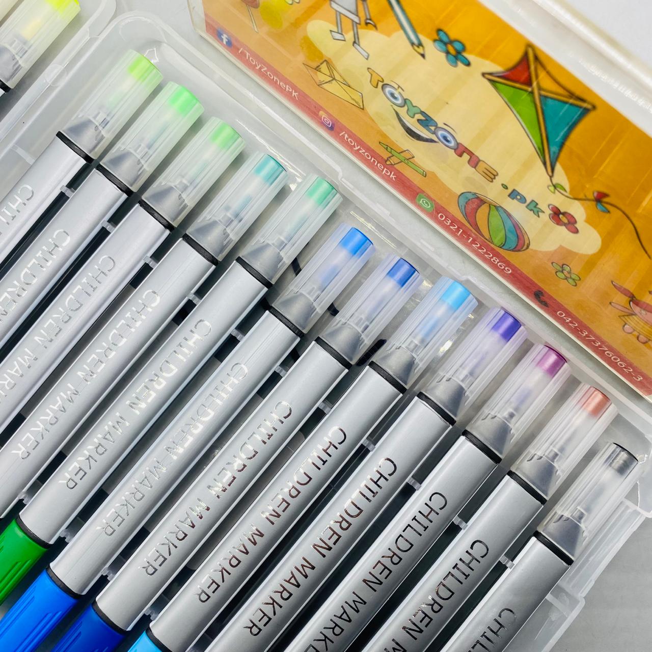 Double-Sided Art Marker Set (24 Colors)