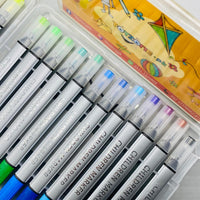 Thumbnail for Double-Sided Art Marker Set (24 Colors)