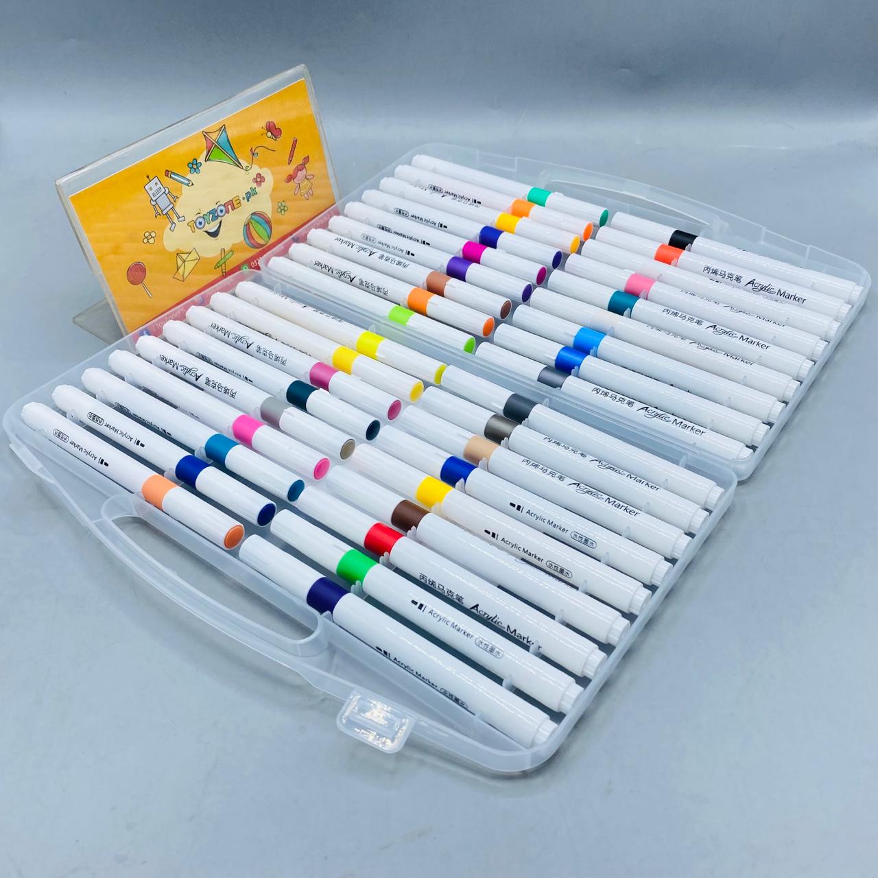 36 Pcs Acrylic Marker Set Set Just Like A Posca