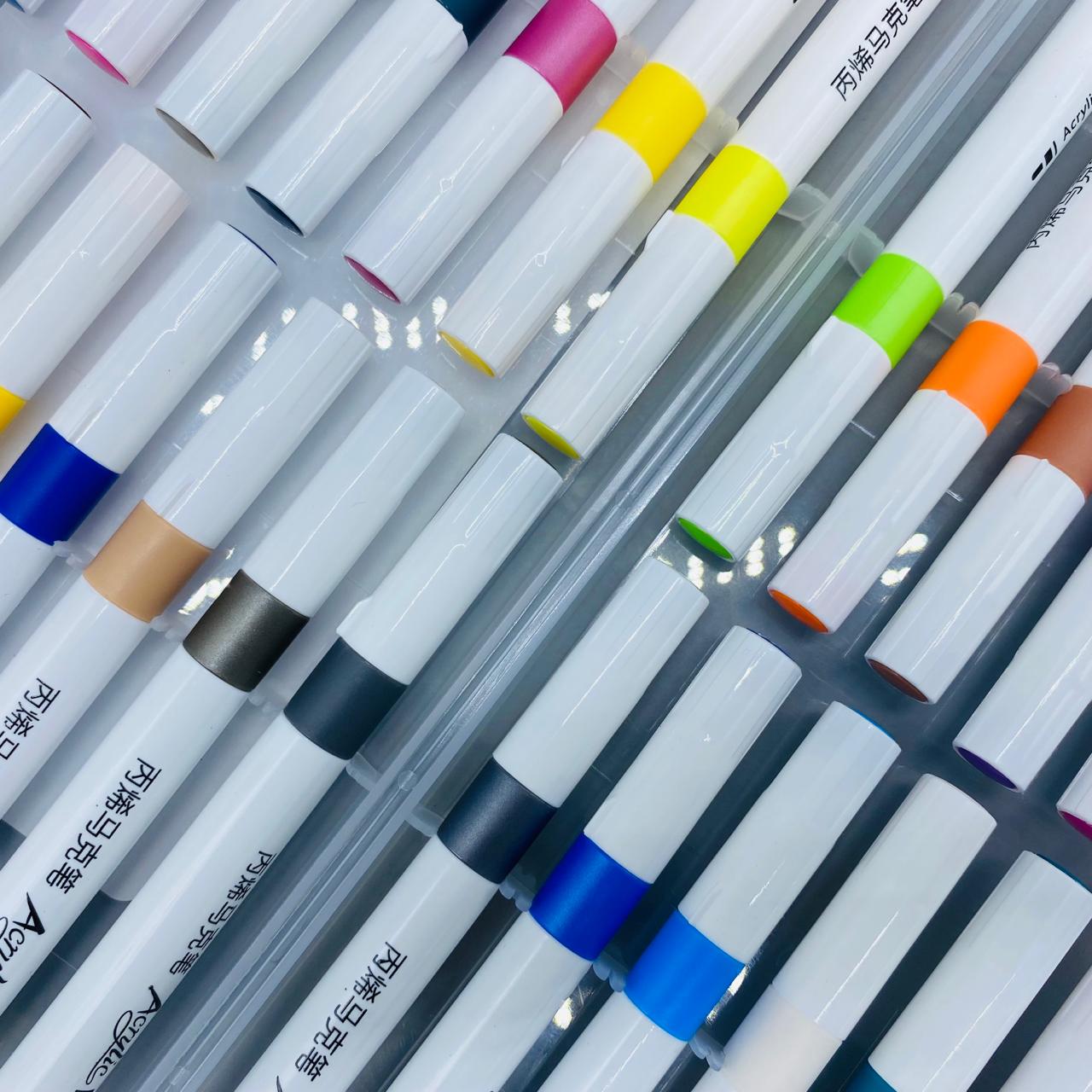 36 Pcs Acrylic Marker Set Set Just Like A Posca