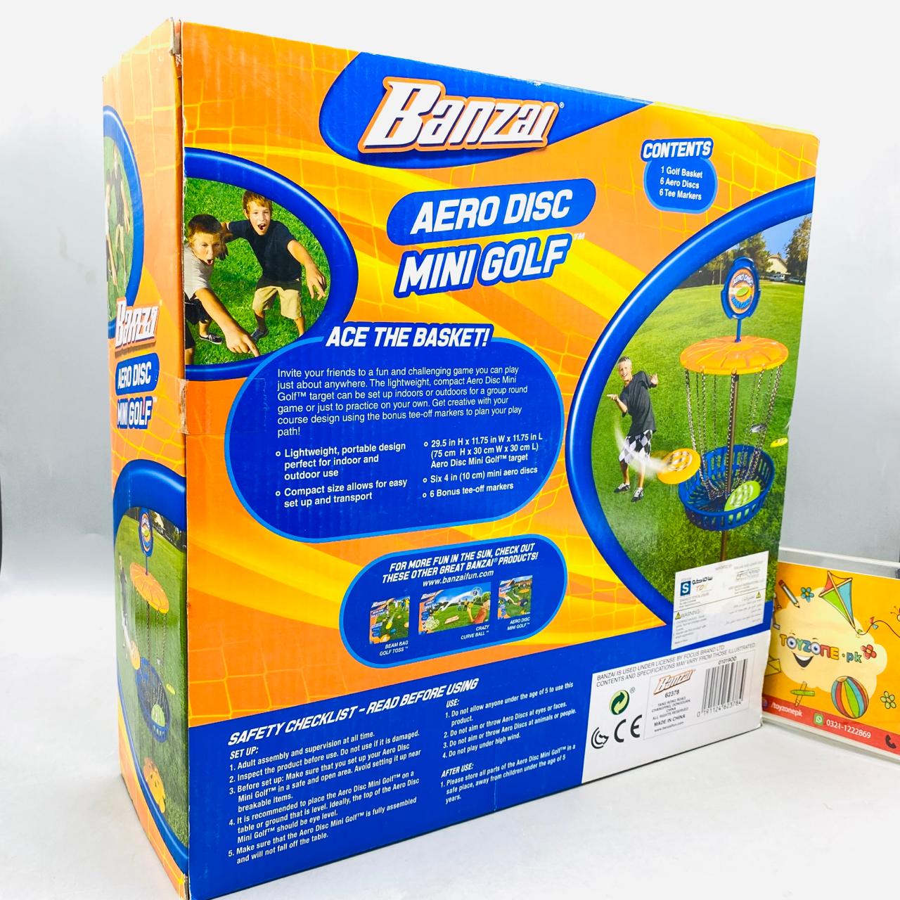 Banzai Aero Disc Mini Golf