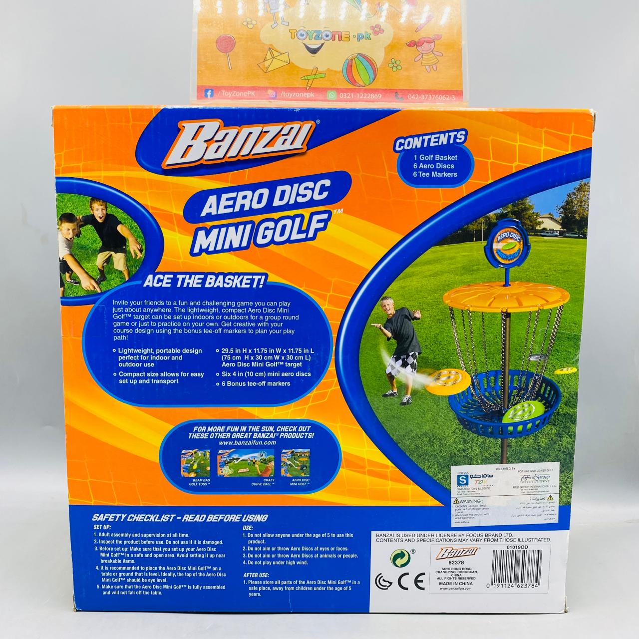 Banzai Aero Disc Mini Golf