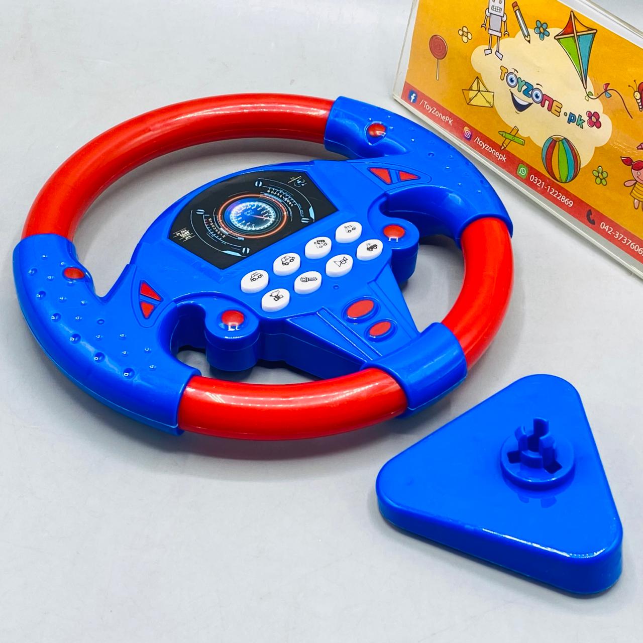 Buy Simulation Driving Car Steering Wheel Online in Pakistan ToyZone.Pk