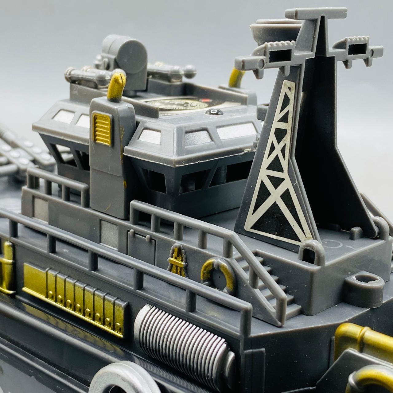 Water Spray Patrol Boat Light And Sound