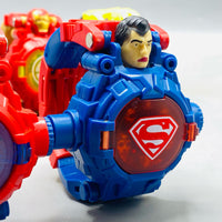 Thumbnail for Super Hero Deformation Wrist Watch With Projector