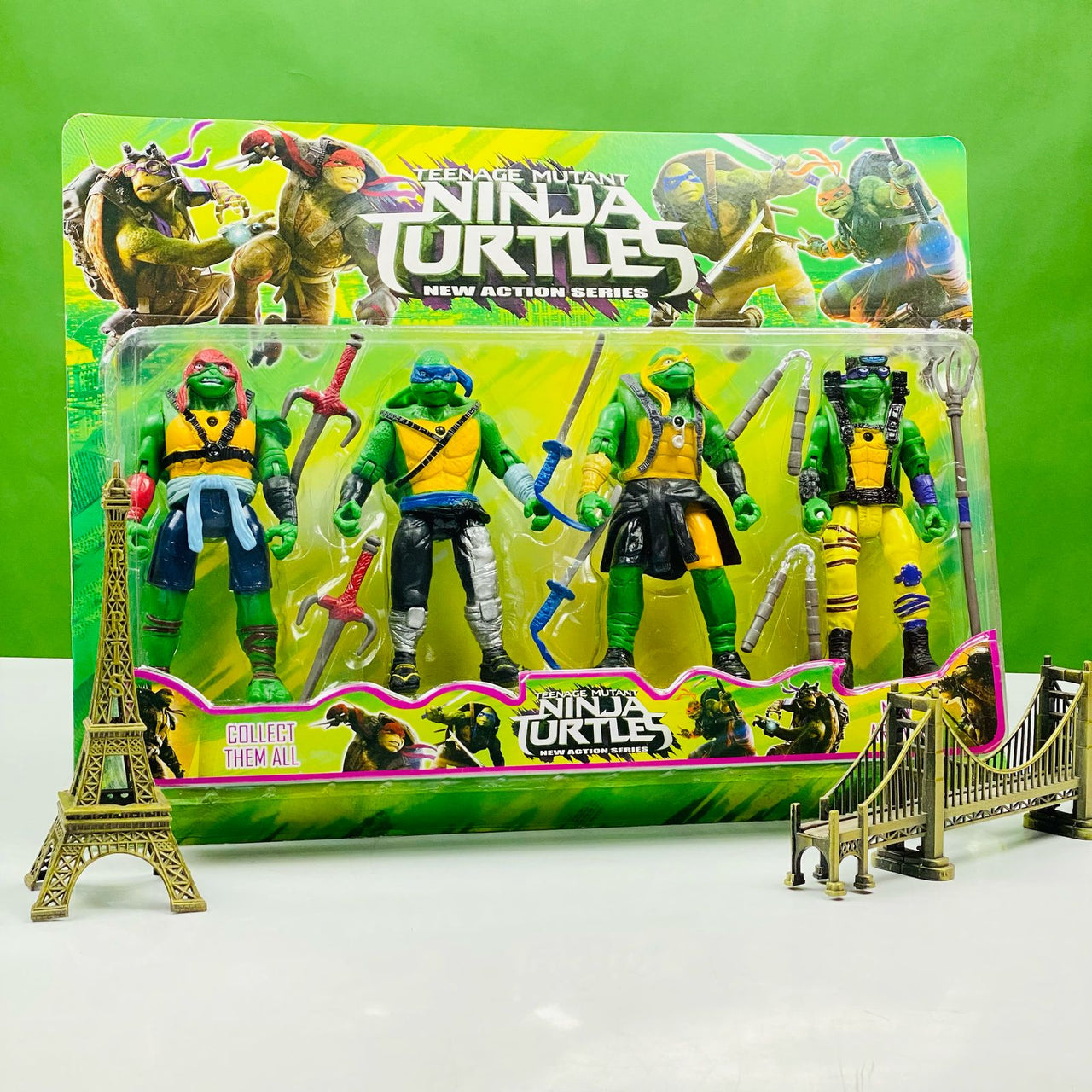 Ninja Turtles Action Figure 4 Pieces