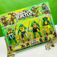 Thumbnail for Ninja Turtles Action Figure 4 Pieces