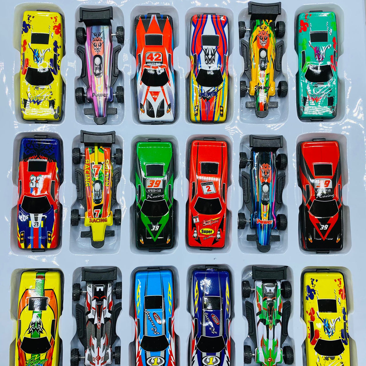 24 Pcs Metal Alloy Car Set