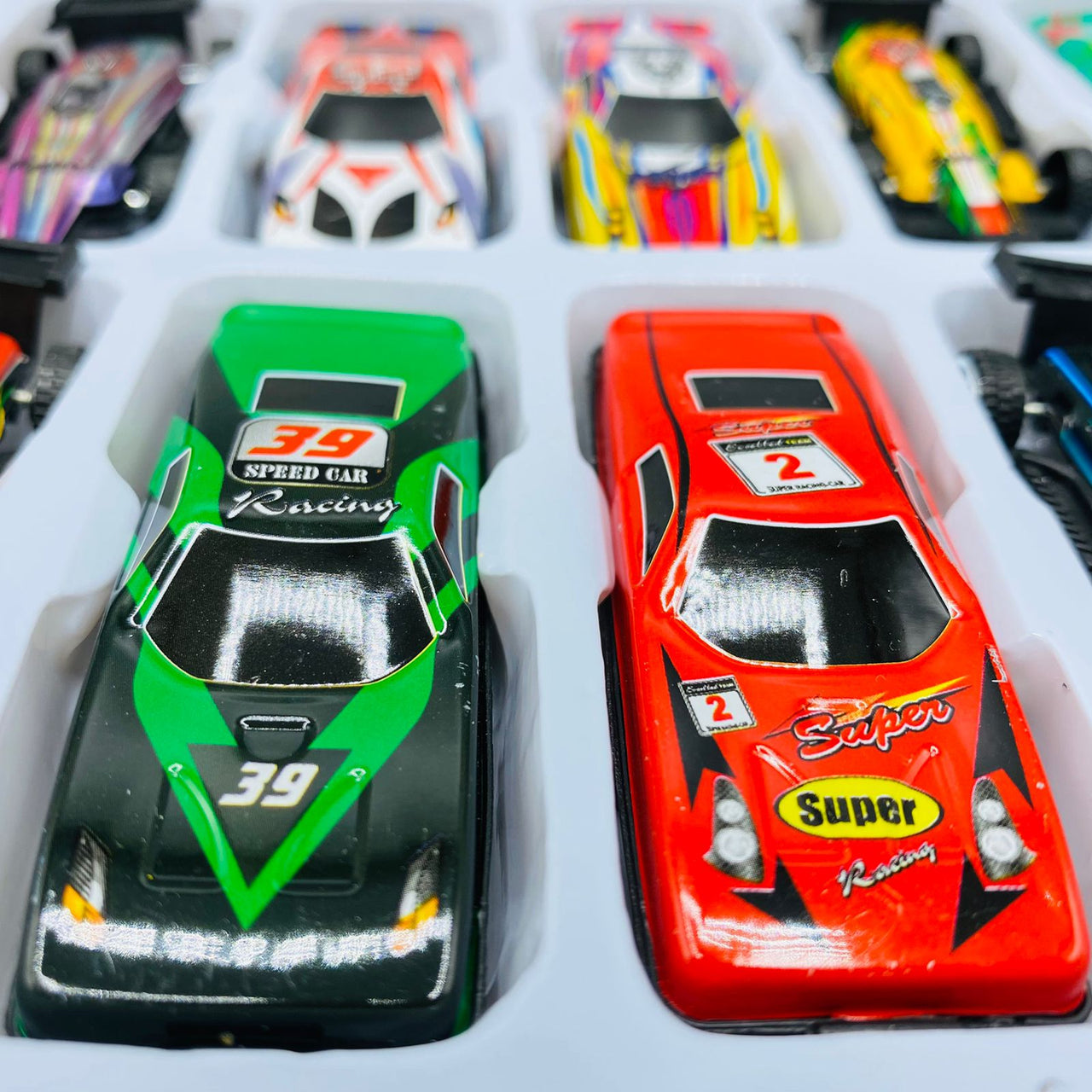 24 Pcs Metal Alloy Car Set