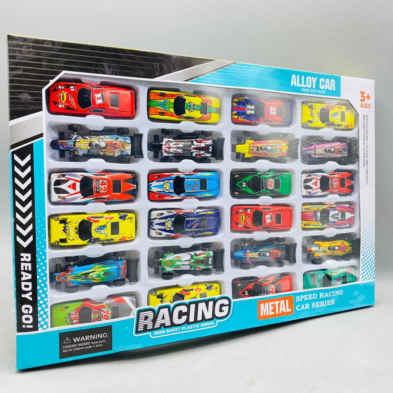 24 Pcs Metal Alloy Car Set