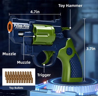 Thumbnail for Soft Bullet Shell Ejection Revolver Gun Toy