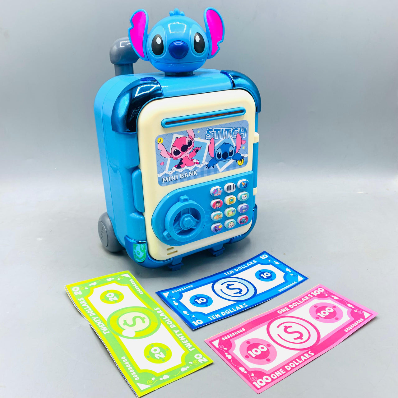 Mini Money ATM Machine With Trolly