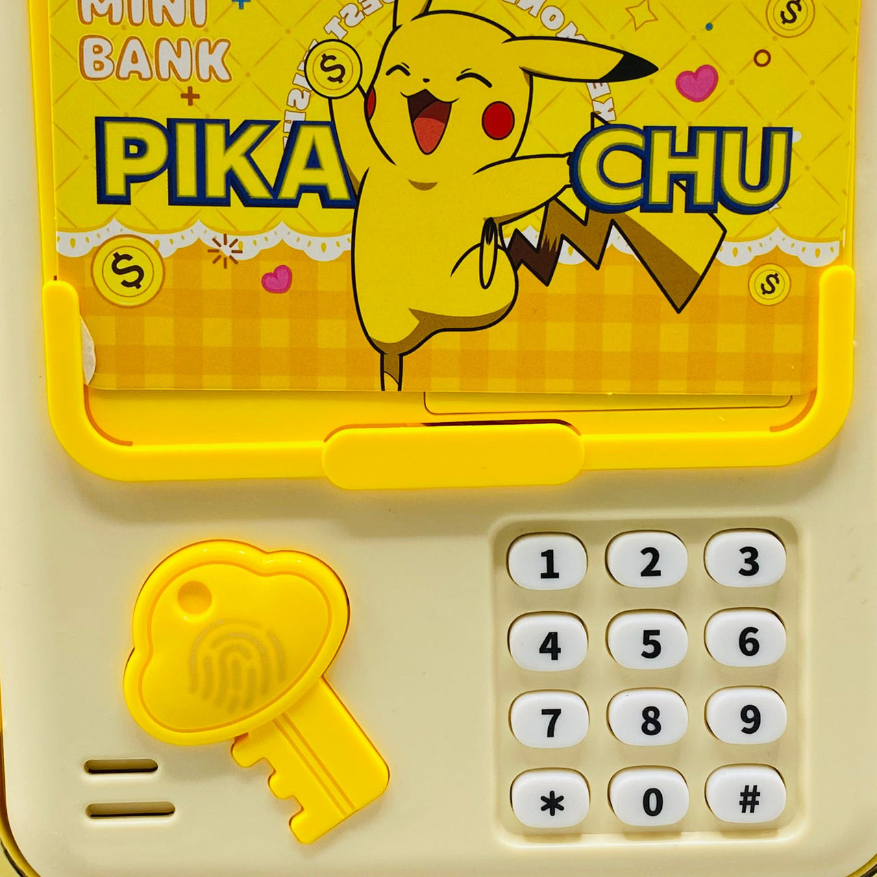 Pikachu Money ATM Machine With Trolly