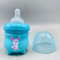 Thumbnail for 120ML Glass Baby Feeder with Silicone Cover