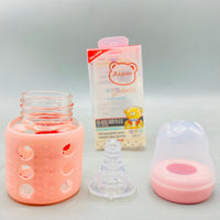 Thumbnail for 60ML Glass Baby Feeder with Silicone Cover