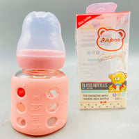Thumbnail for 60ML Glass Baby Feeder with Silicone Cover