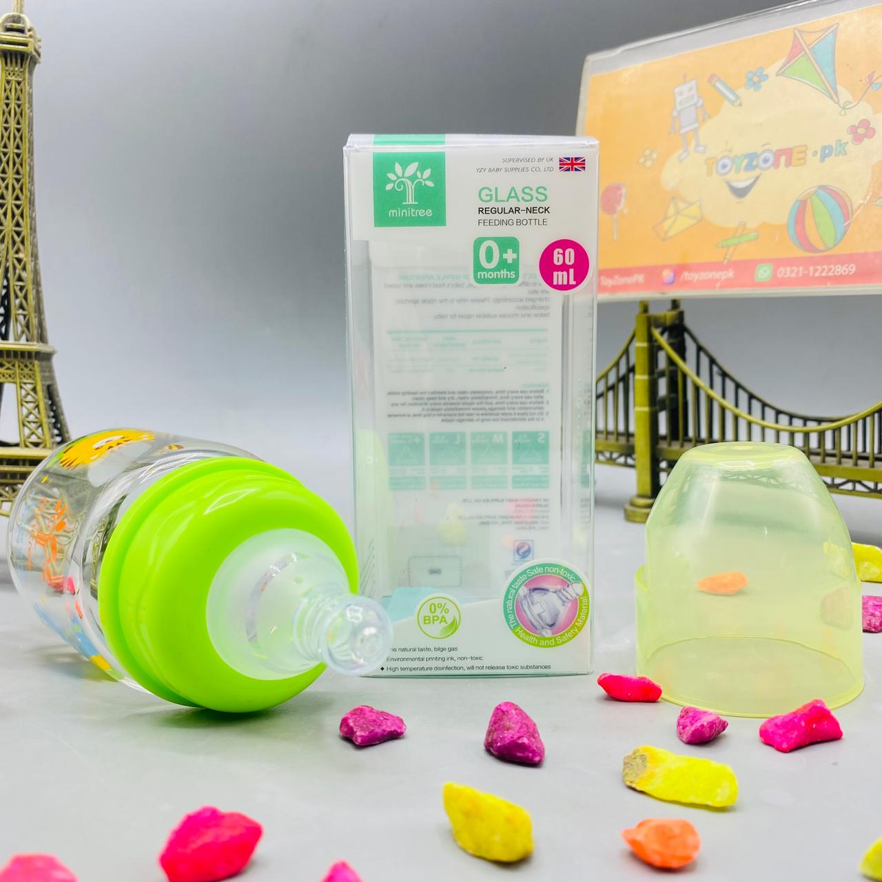 60ML Glass Baby Feeder