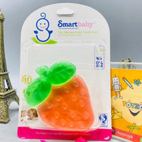 Thumbnail for strawberry Shape Water Silicone Baby Teether