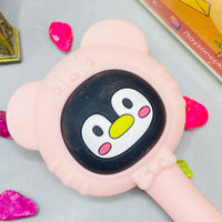 Thumbnail for Penguin Shape Silicone Baby Teether With Rattle