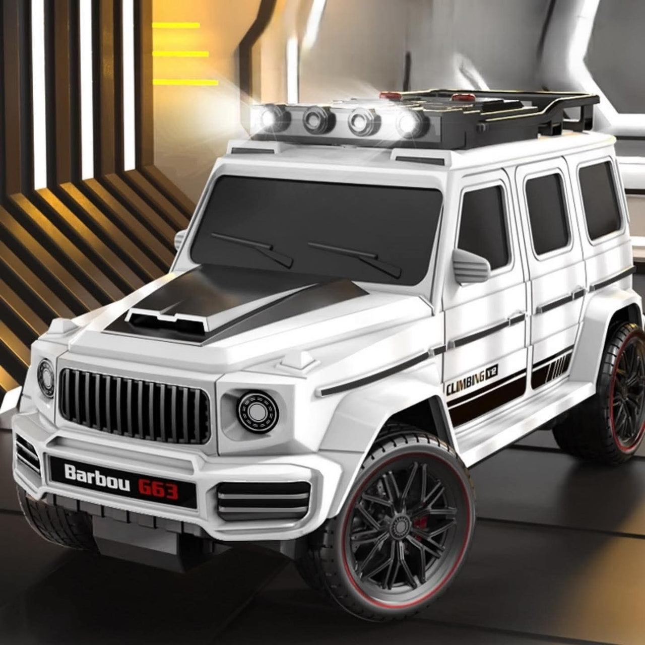 2-in-1 Dual Track Interactive Manual Ejection Barabus Jeep