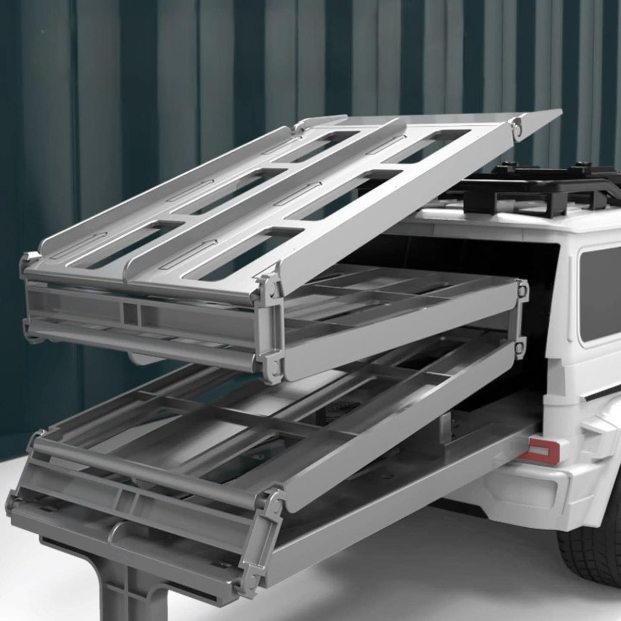 2-in-1 Dual Track Interactive Manual Ejection Barabus Jeep