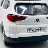 Thumbnail for Diecast White Kia Sportage (or Similar SUV) Model Car 1:32 Scale | Simulated Alloy with Lights & Sound