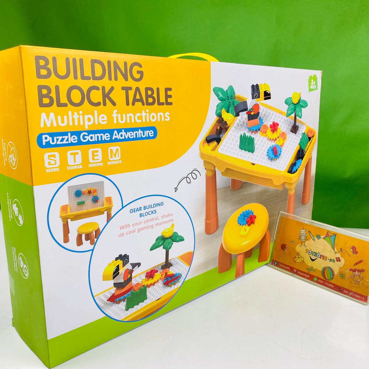 Multiple Function Building Block Table