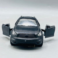 Thumbnail for 1:36 Scale Black Infiniti QX70 Style Die-Cast Car