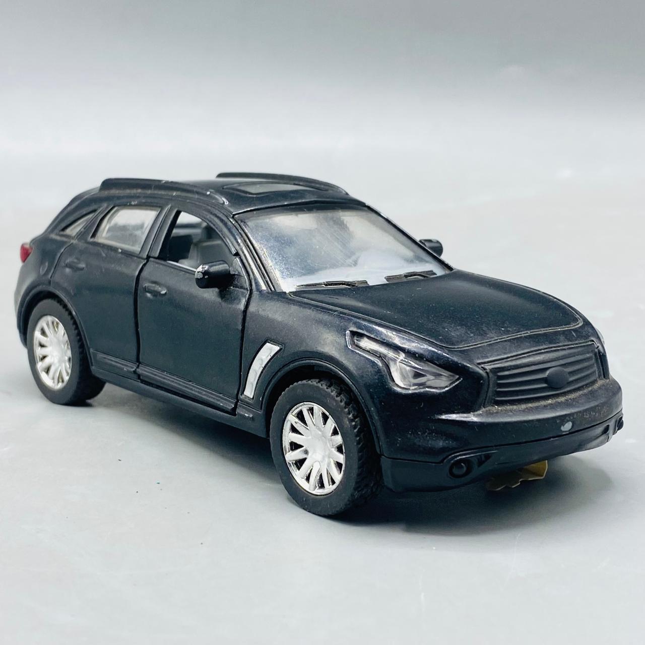 1:36 Scale Black Infiniti QX70 Style Die-Cast Car