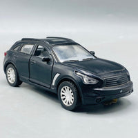 Thumbnail for 1:36 Scale Black Infiniti QX70 Style Die-Cast Car
