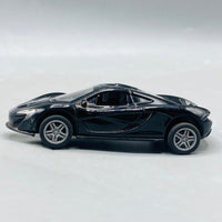 Thumbnail for 1:36 Scale Black McLaren P1 Style Die-Cast Hypercar Model