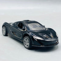Thumbnail for 1:36 Scale Black McLaren P1 Style Die-Cast Hypercar Model