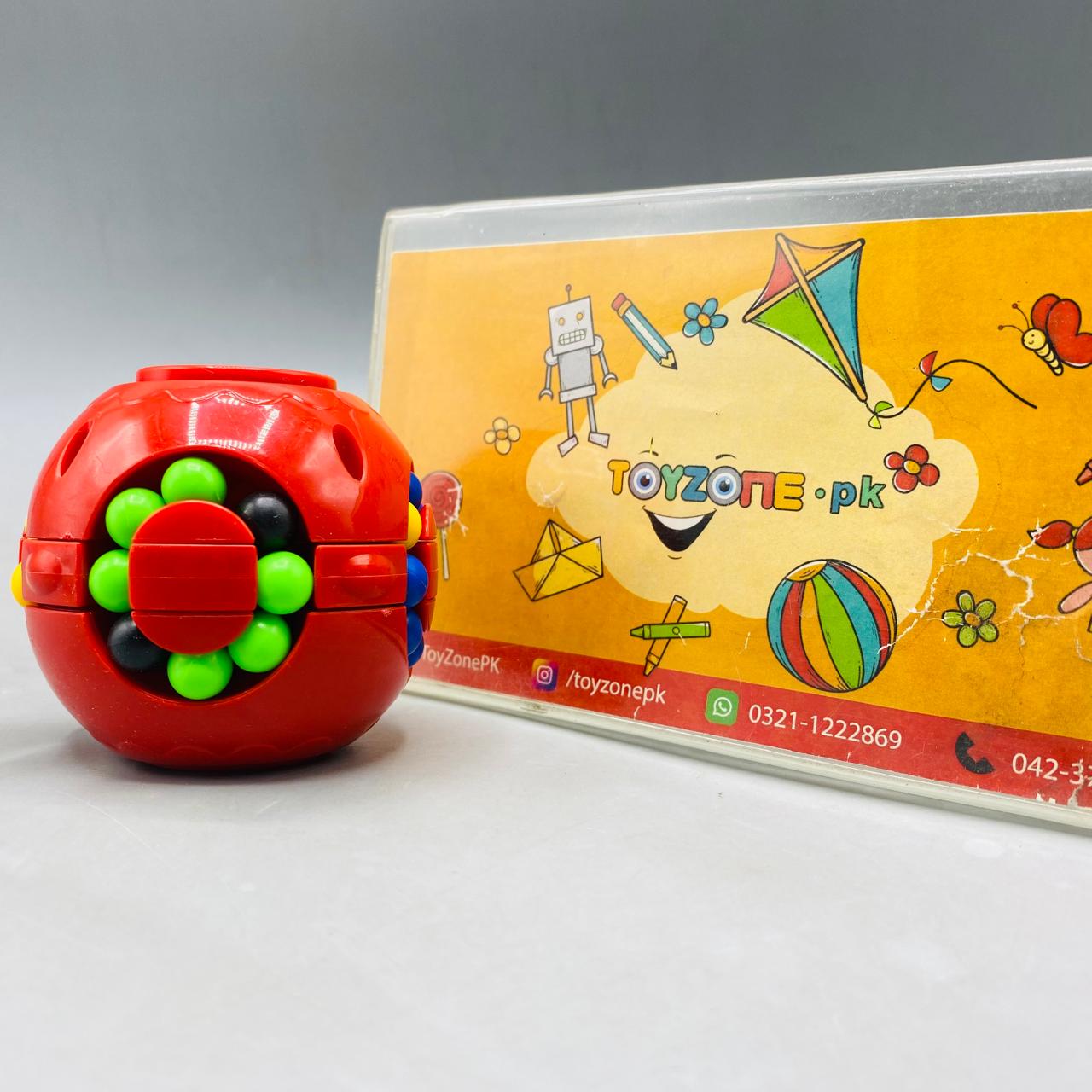 Creative Color Matching Puzzle Ball – Handheld Fidget Cube Toy for Kids & Adults