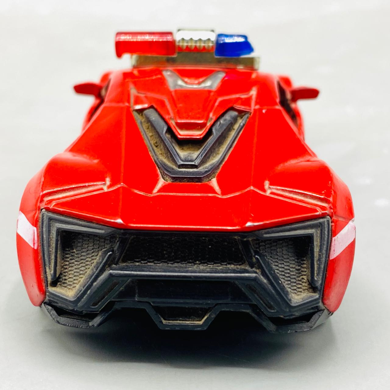 1:36 Scale Red Fire Supercar Die-Cast Model
