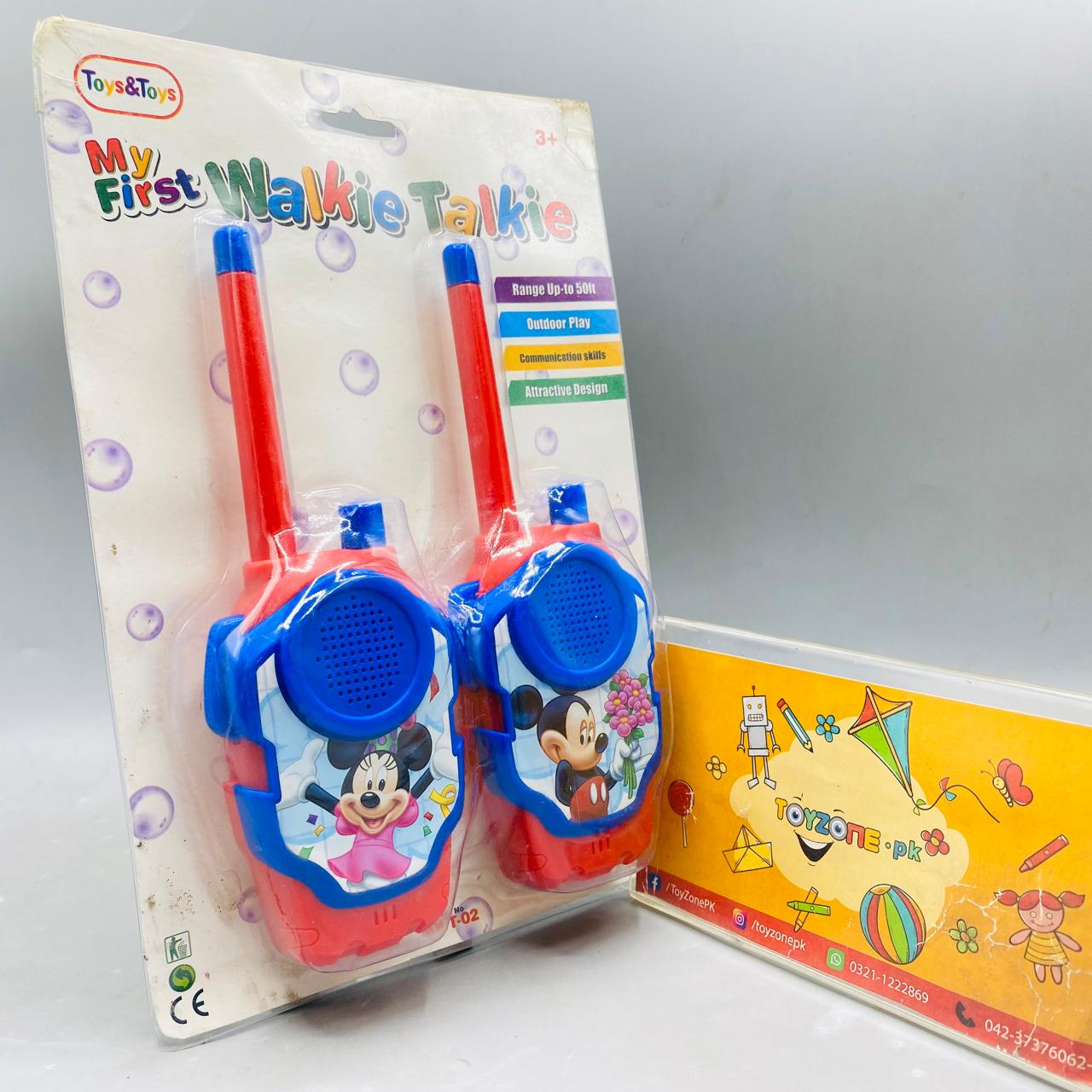 Kids' Long Range Digital Walkie Talkie Set (Pair) – 2-Way Radio Toys for Outdoor Adventures