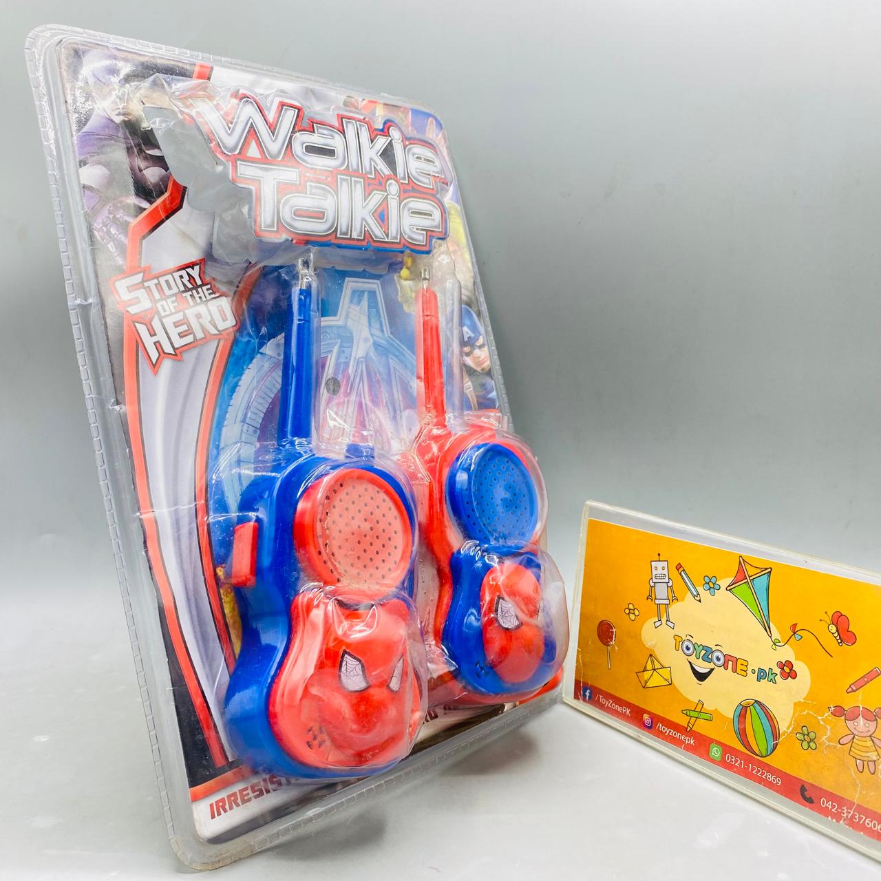 Tactical Design Walkie-Talkies for Children – Battery Operated Communication Toys with Belt Clips