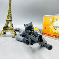 Thumbnail for Tactical Batman Action Figure - Crawling Sniper Pose with Rifle