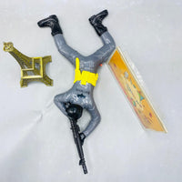 Thumbnail for Tactical Batman Action Figure - Crawling Sniper Pose with Rifle