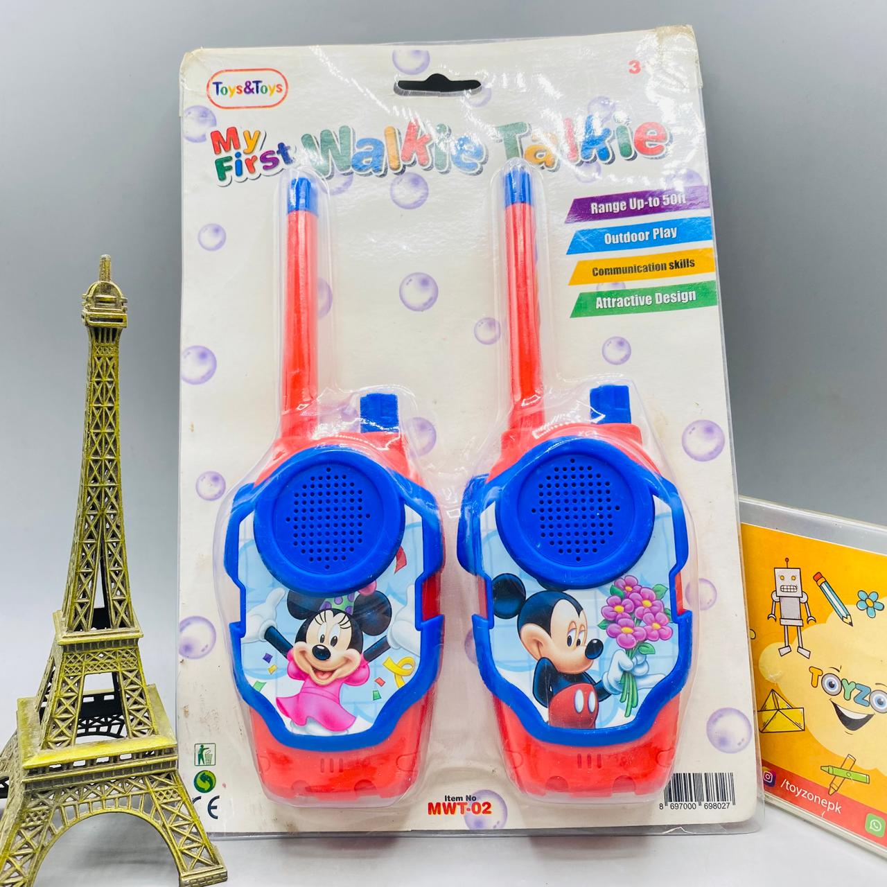 Kids' Long Range Digital Walkie Talkie Set (Pair) – 2-Way Radio Toys for Outdoor Adventures