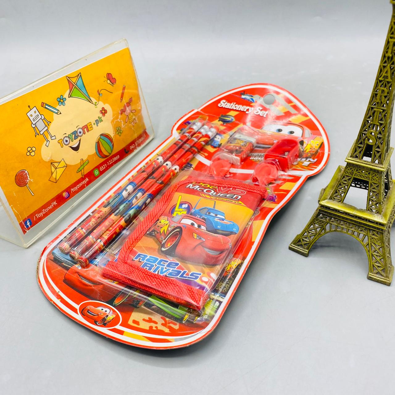 Disney/Pixar Cars "Race Rivals" Complete Stationery Set