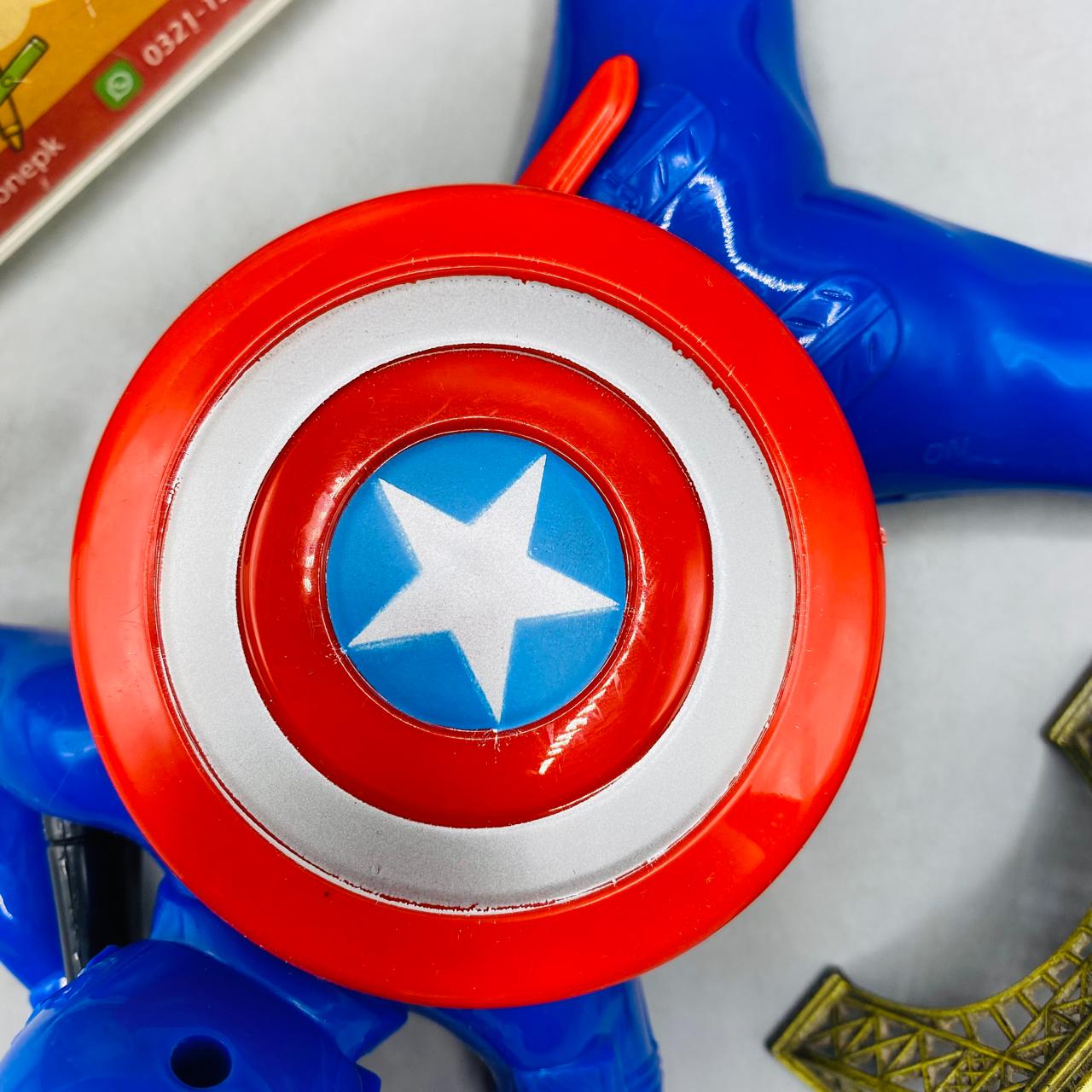 Captain America Crawling Action Figure with Lights & Sounds