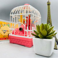 Thumbnail for Musical Birdcage Toy with Bubble Maker & Moving Birds