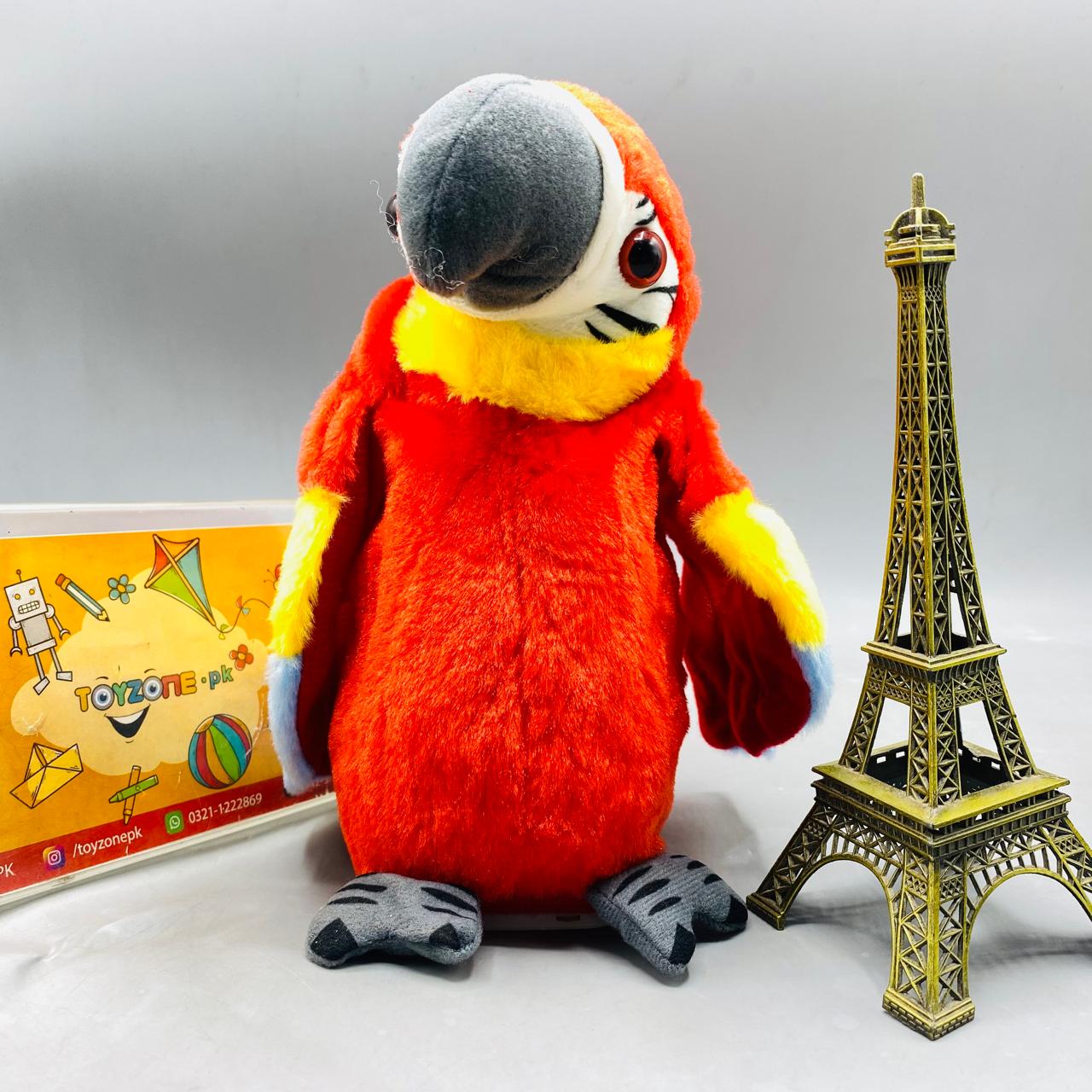 Interactive Talking Parrot Stuffed Animal