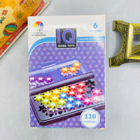 Thumbnail for IQ Game Toys Star Puzzle Challenge - 120 Challenges & 5 Levels of Difficulty