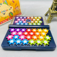 Thumbnail for IQ Game Toys Star Puzzle Challenge - 120 Challenges & 5 Levels of Difficulty