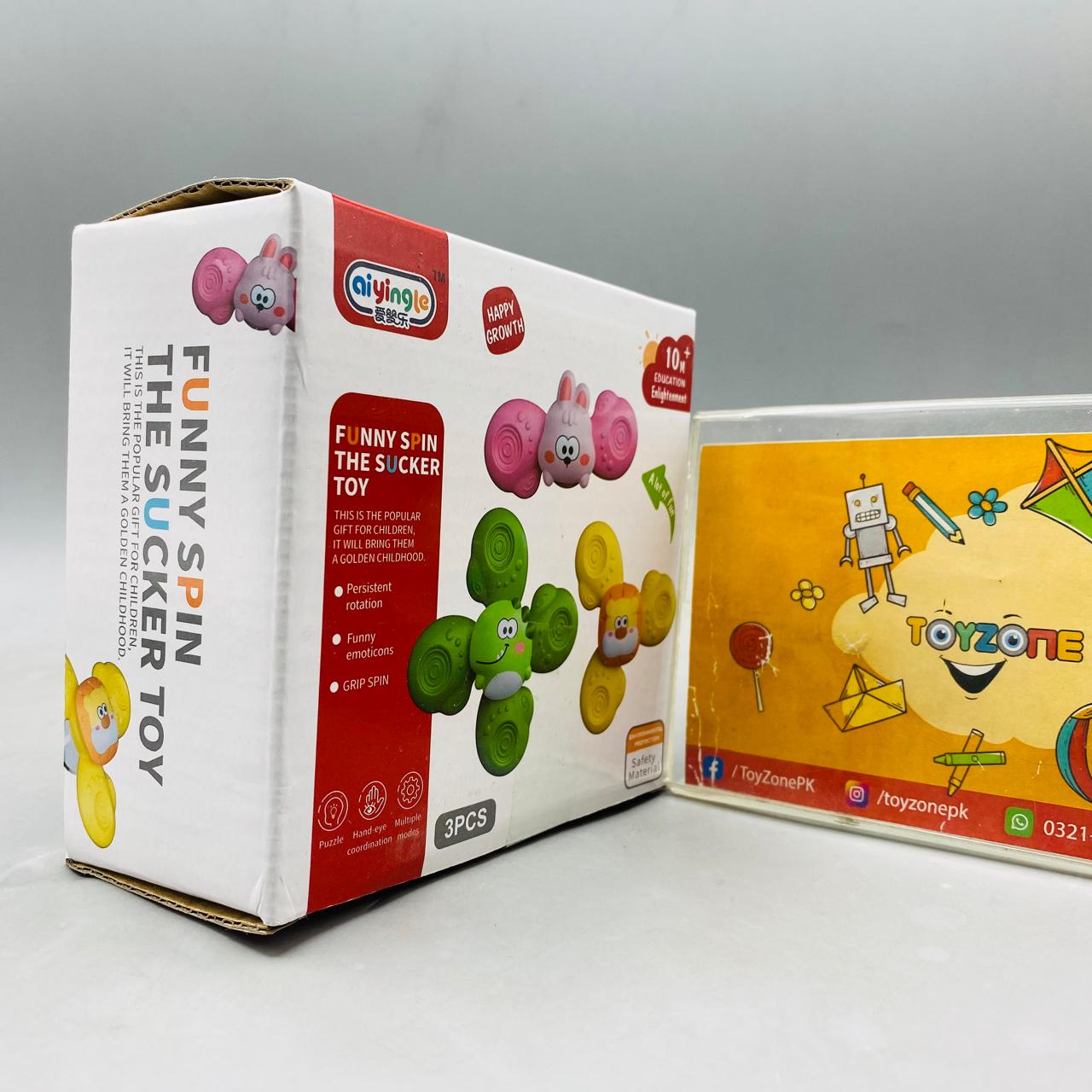 3 Piece Spinner Rattle Set